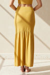 Zivame All Day Flared Mermaid Reversible Saree Shapewear - Skin Mustard — thumbnail 3